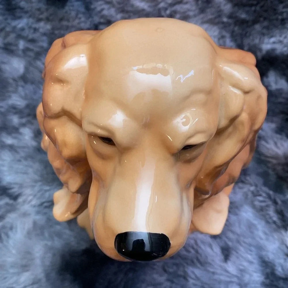 Large 10" tall realistic ceramic Spaniel dog statue/ figurine - Picture 8 of 16